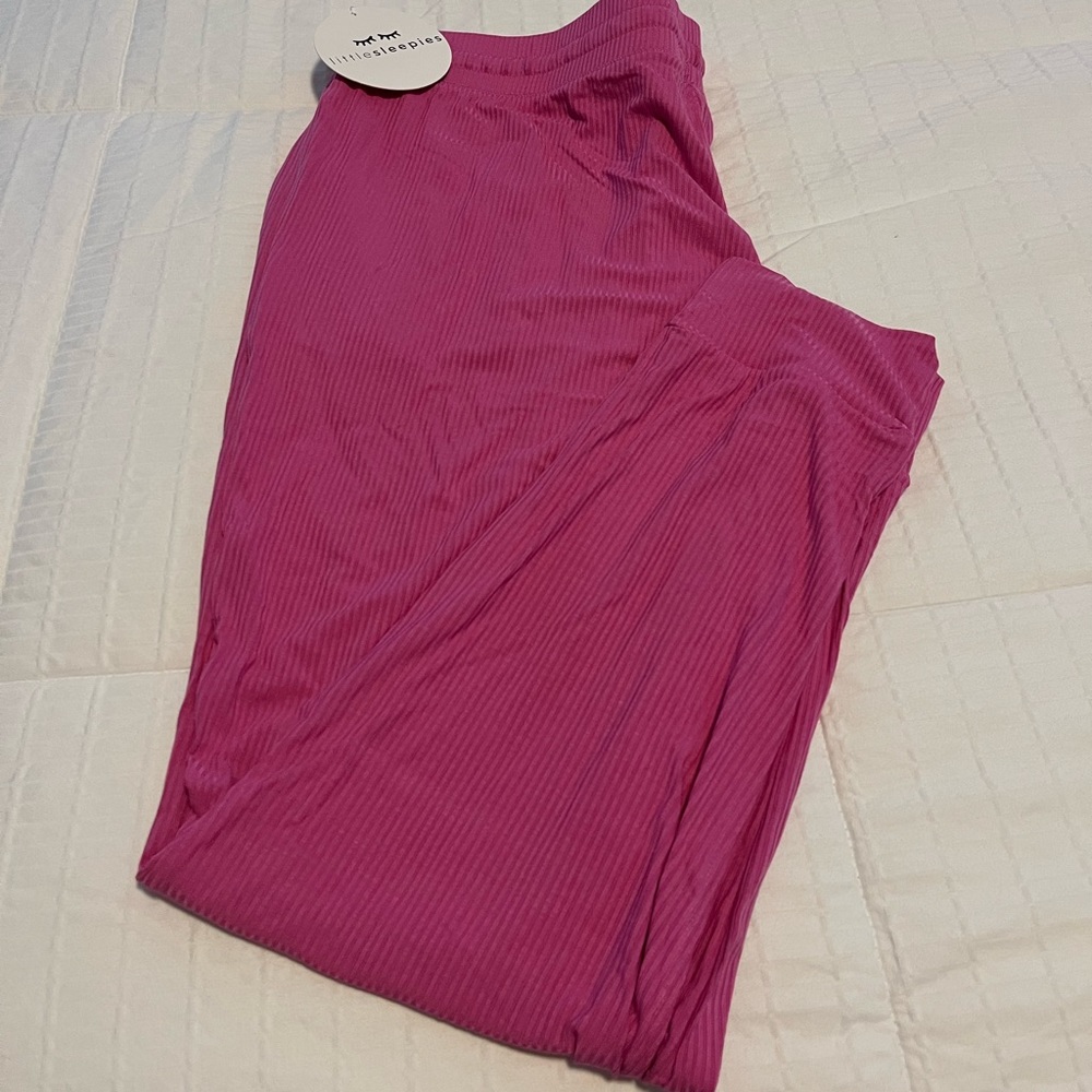 Women’s Little Sleepies Rosette Ribbed pajama pants - size XL